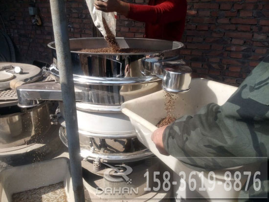 黑苦蕎茶振動篩分機 黑苦蕎茶振動篩分機