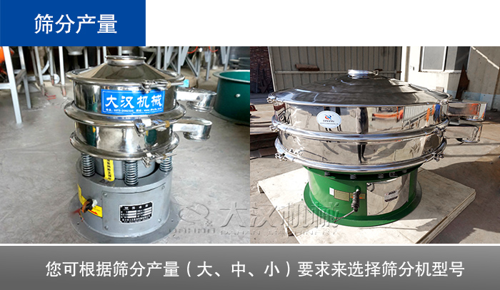 篩分機選型
